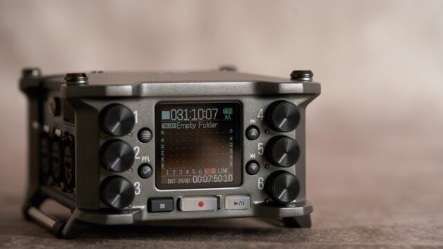 フィールドレコーダー ZOOM F6 ビデオグラファー必須の一台