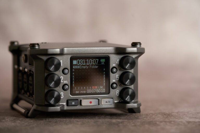 フィールドレコーダー ZOOM F6 ビデオグラファー必須の一台