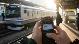 ハンディレコーダーの限界を超える「音鉄」マイク選び|TASCAM・ZOOMでプロ級の立体音響を録る方法
