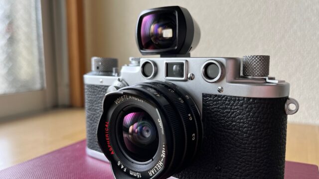 【フィルム作例】VoightLander  15mm F4.5